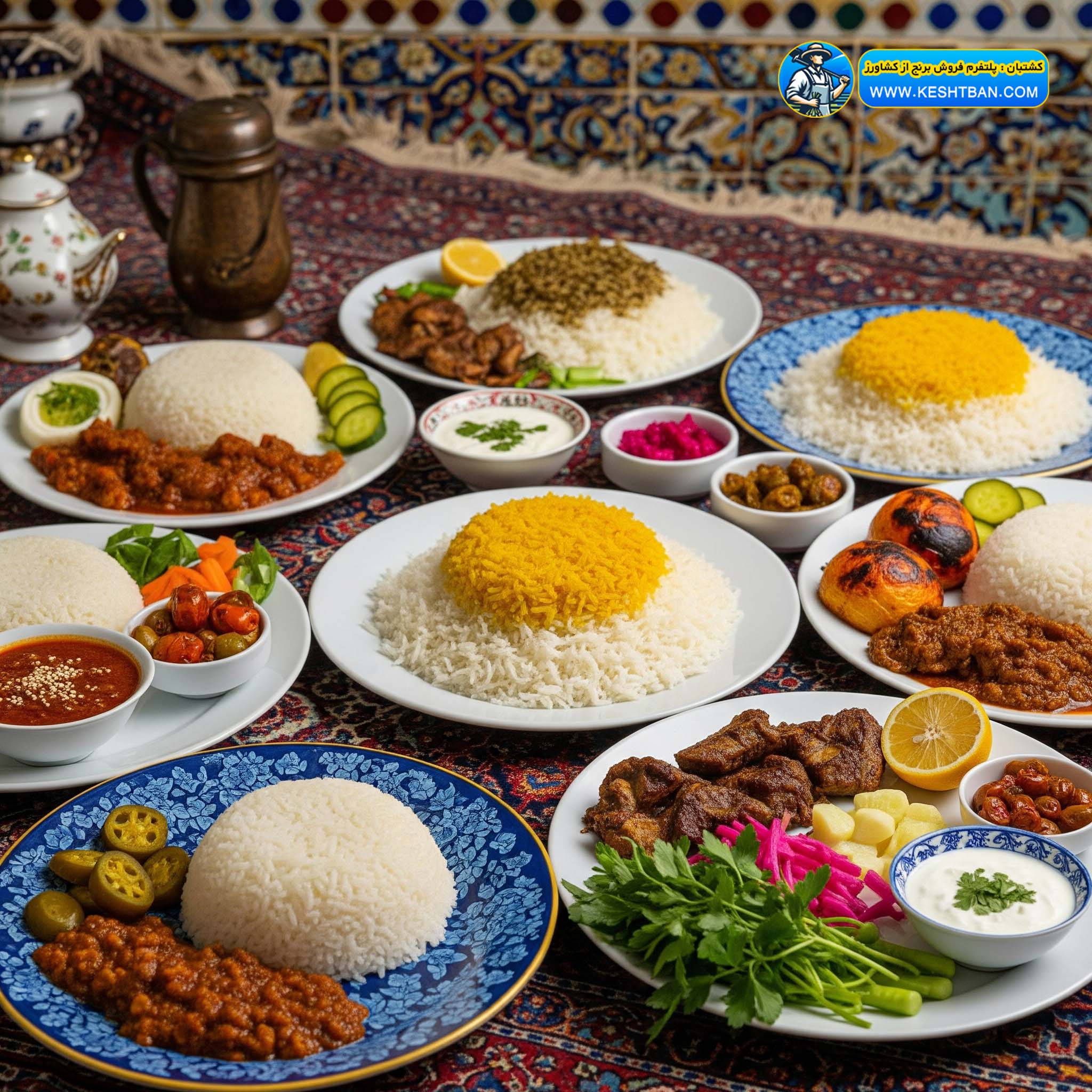 نوع برنج و تاثیر آن در مقدار مصرف